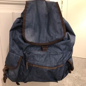 Le sport sac voyager backpack denim